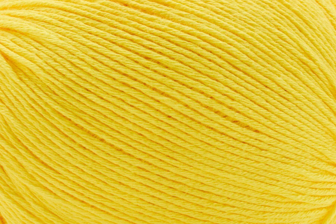 Bright yellow Universal Yarn Bamboo Pop for knitting and crochet projects