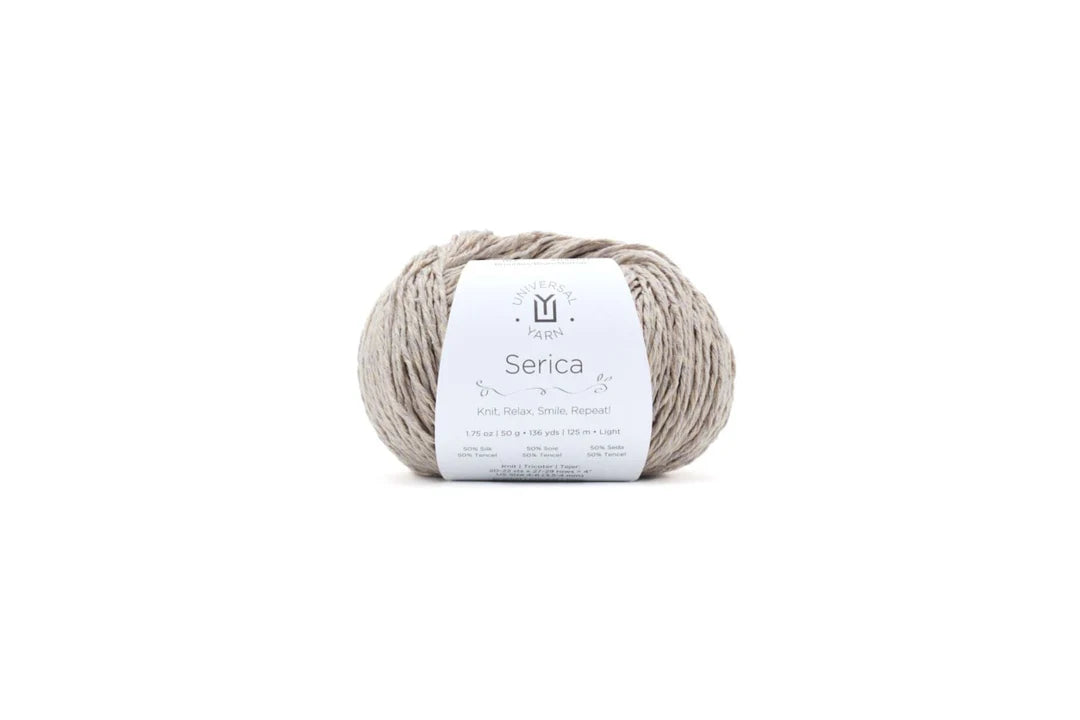 Universal Yarn Serica Soft Natural Color Yarn Ideal for Knitting and Crocheting Projects