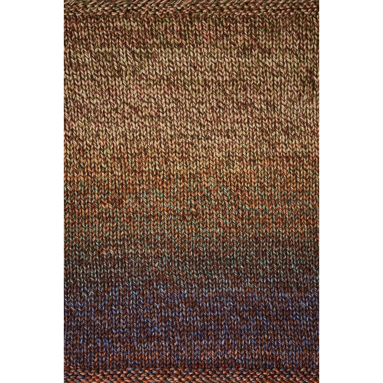 Urth Yarns Spiral Grain Light Worsted in a gradient of earthy tones for knitting and crochet projects