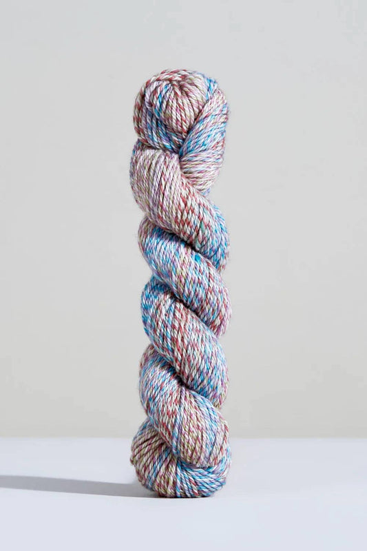 Urth Yarns Spiral Grain Light Worsted Yarn in Twisted Multi-Colored Blend for Knitting and Crocheting