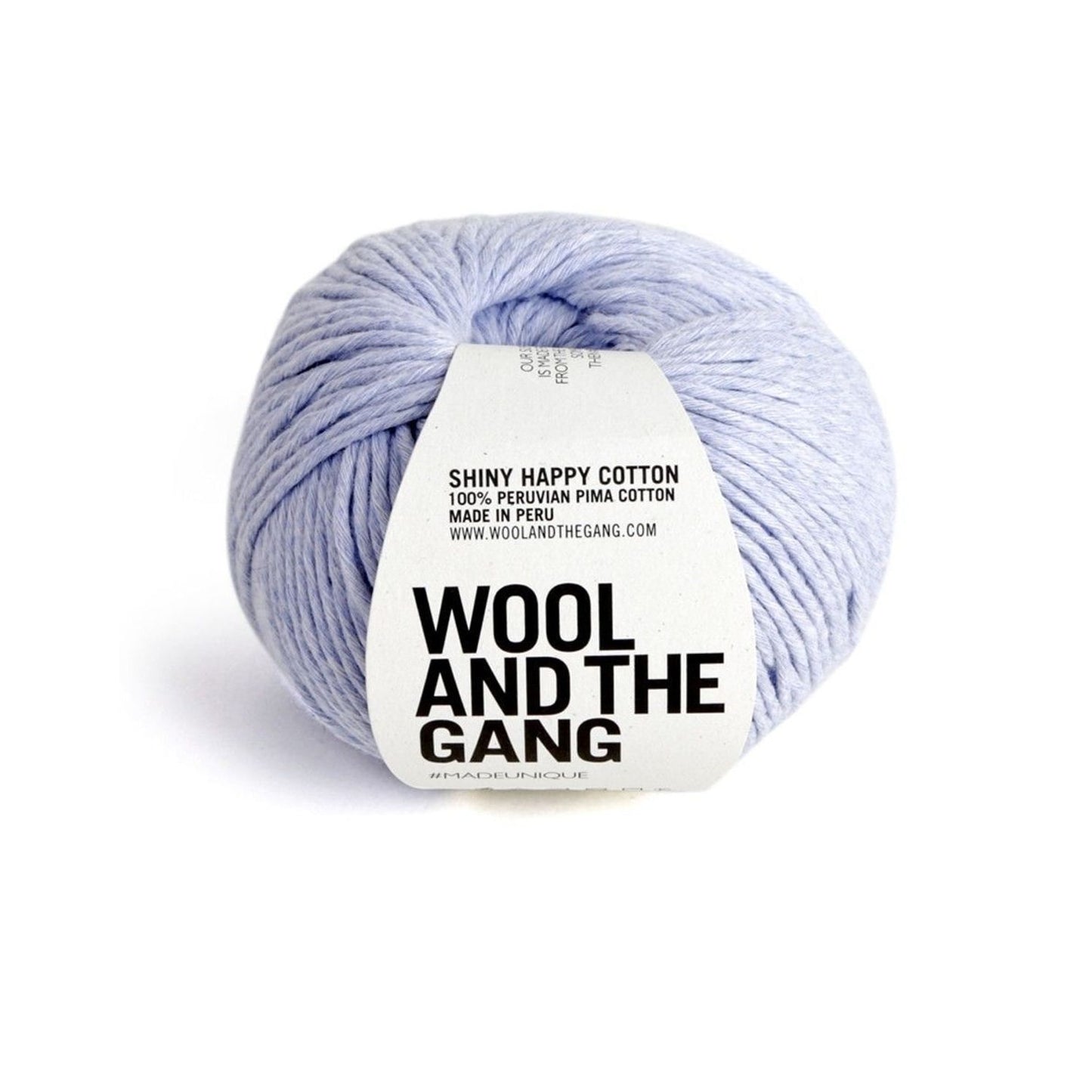 Berroco Shiny Happy Cotton Yarn in Soft Lavender Shade for Knitting and Crochet Projects