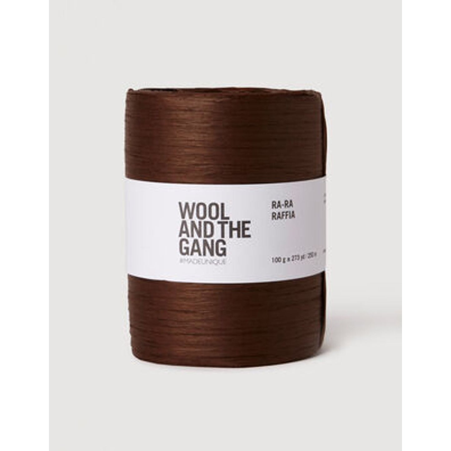 Wool and the Gang Ra-Ra-Raffia Expresso Brown