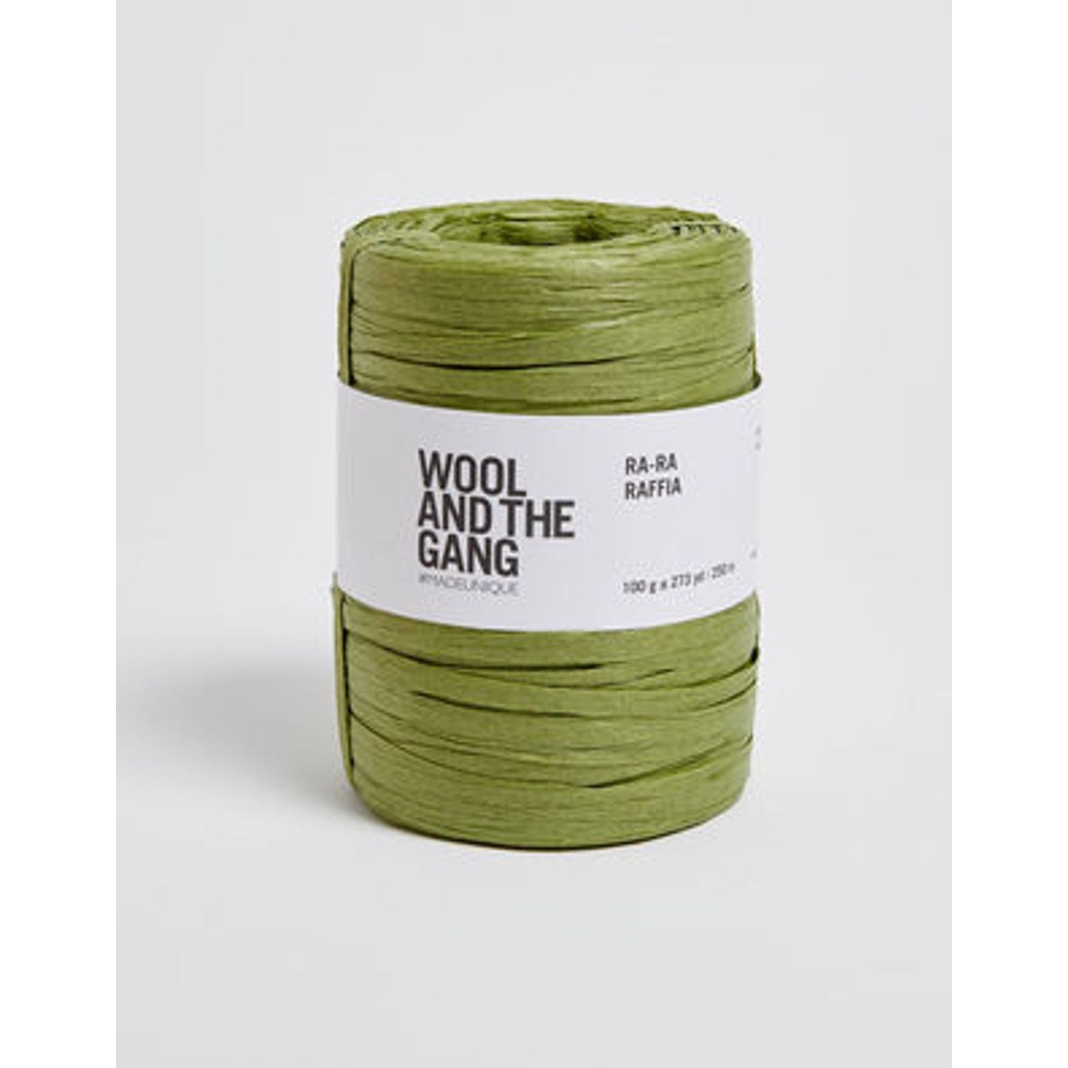 Wool and the Gang Ra-Ra-Raffia Yarn Grass Green